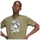 Adidas Ανδρική κοντομάνικη μπλούζα Camo Shape Graphic Tee